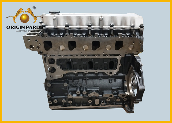 4HG1 Moteur nu Incluez des pièces à l'intérieur du bloc de cylindre et de la tête de cylindre comme un ensemble de ligne d'arbre à manivelle Arbre à cames 4HG1 Long Engine