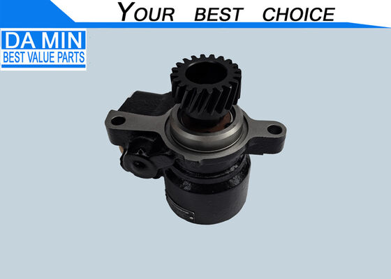 Pompe de direction assistée hydraulique moteur J08E 44310-E0120 RH Dents hélicoïdales 20T Long tuyau d'huile Pièces de châssis de direction pour camion Hino