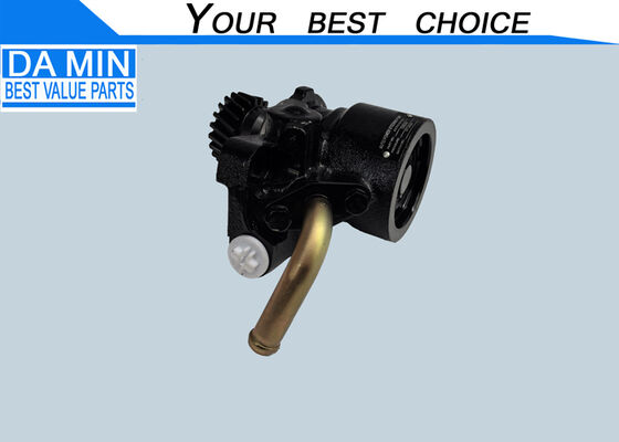 Pompe de direction assistée hydraulique moteur J08E 44310-E0120 RH Dents hélicoïdales 20T Long tuyau d'huile Pièces de châssis de direction pour camion Hino